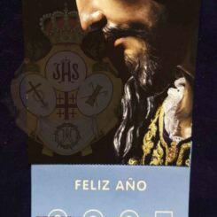 Calendario 2025 con imán del Señor de las Torres