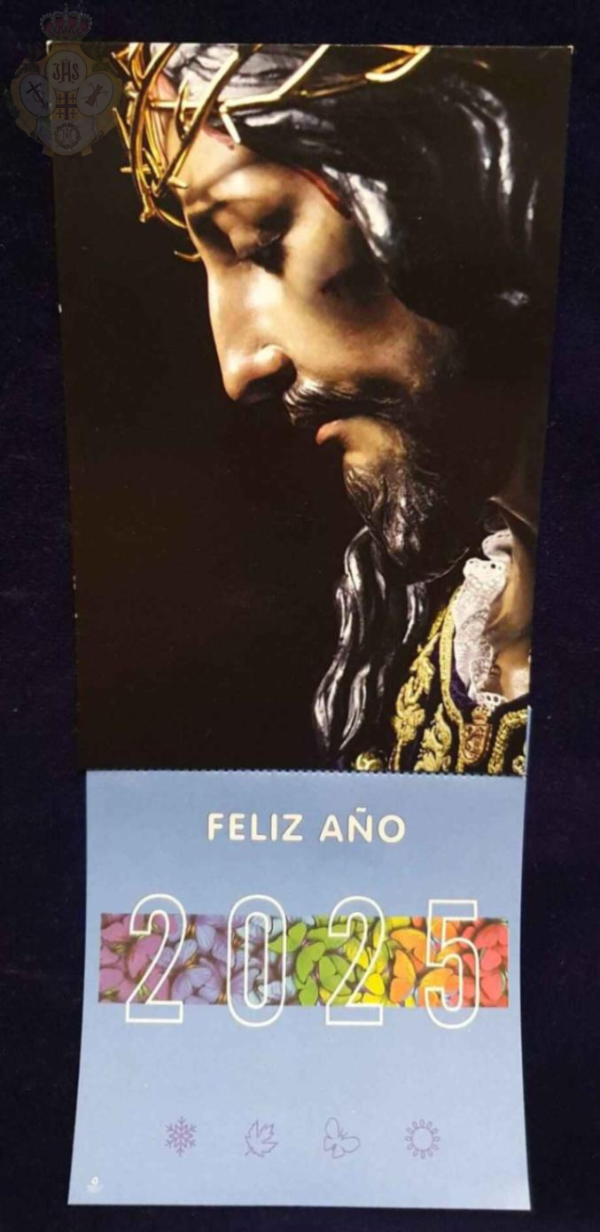 Calendario 2025 con imán del Señor de las Torres
