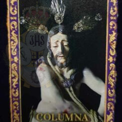 Imán con la imagen de Jesús Atado a la Columna