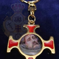 Llavero con la imagen del Santo Entierro