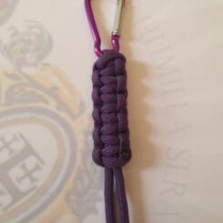 Llavero Trenza Morado