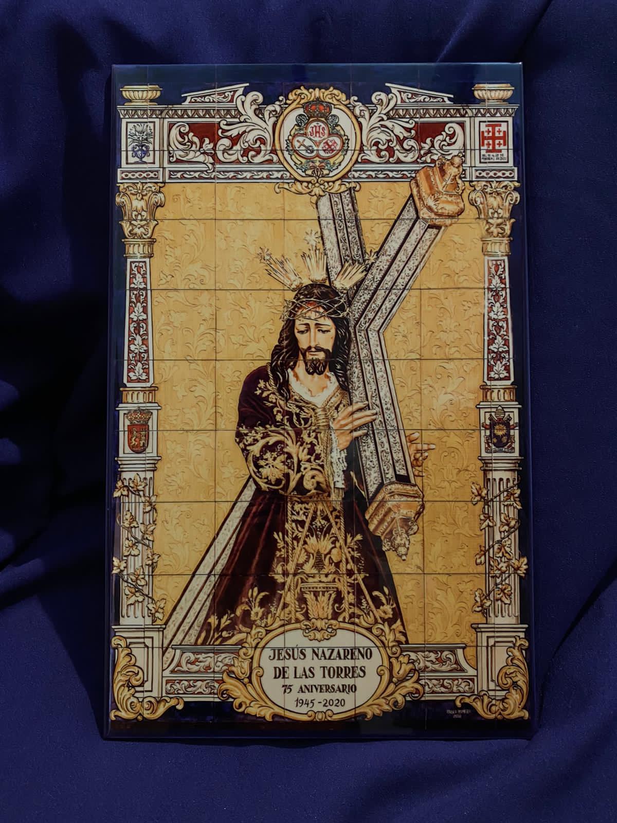 Retablo Cerámico 75º aniversario Nazareno de las Torres.