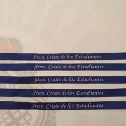 Pulsera Tela Cristo de los Estudiantes